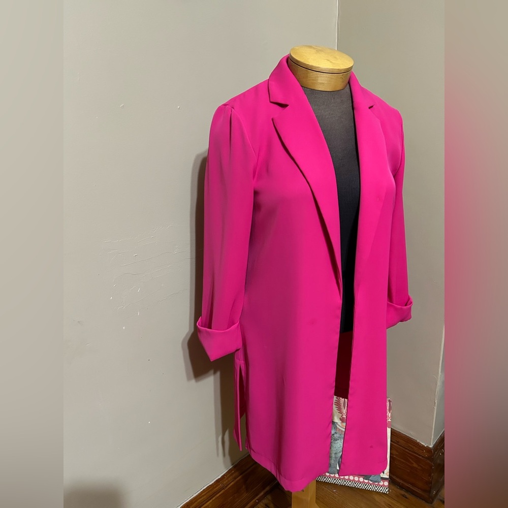 Joseph Ribkoff Pink Blazer - Picture 3 of 11
